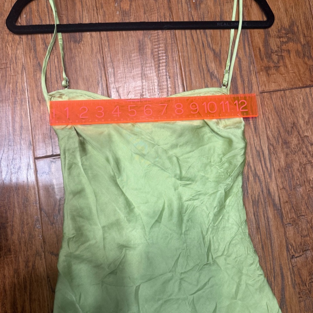 Annie’s Ibiza Green Silk Sequin Mini Dress - Picture 8 of 12